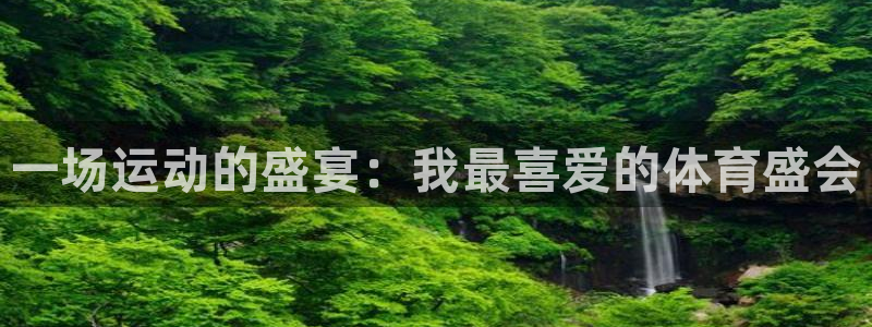 yy易游官网下载招商电话是多少啊：一场运动的盛宴：我最喜爱的